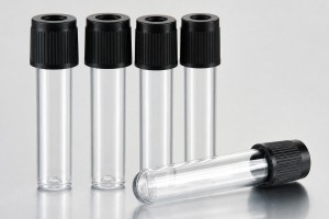 Vakumlu 1.28 ml Esr Cam Tüpleri Otomatik Sistem Siyah Kapak
