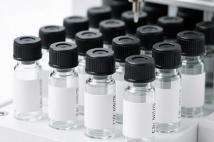Vakumlu 1.6 ml Esr Cam Tüpleri Otomatik Sistem Siyah Kapak