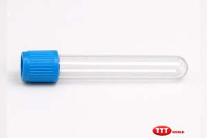 Vakumlu 1 ml Koagulasyon %3.2 Sodyum Sitrat Kan Tüpleri Mavi Kapak