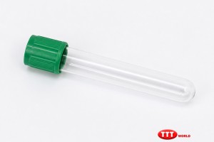Vakumlu 1 ml Lityum Heparinli Kan Alma Tüpü